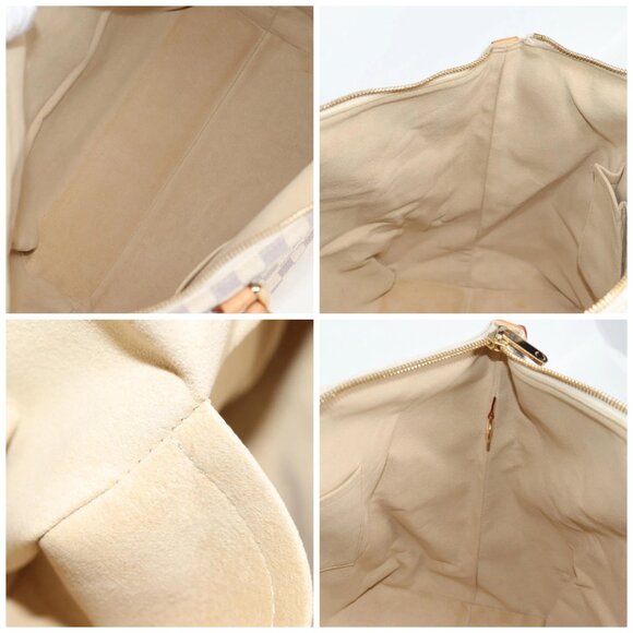 LOUIS VUITTON Damier Azur Saleya GM Tote Bag - Picture 15 of 16